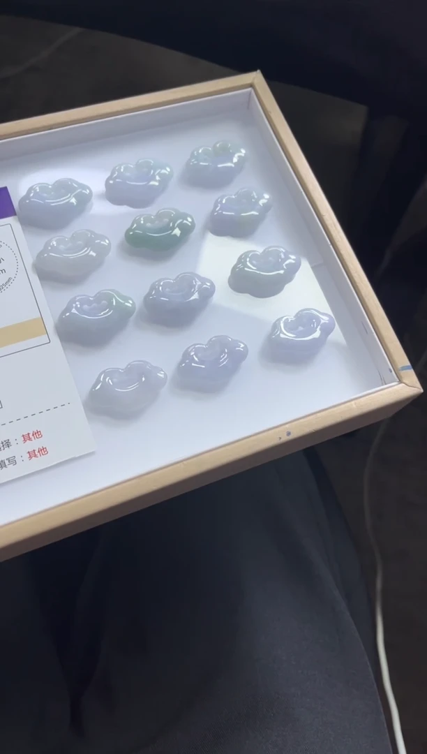 颈饰未镶嵌翡翠T170/多样性发一件/配绳子