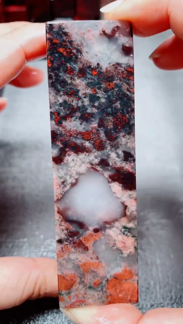 玉桂林鸡血玉素章--29