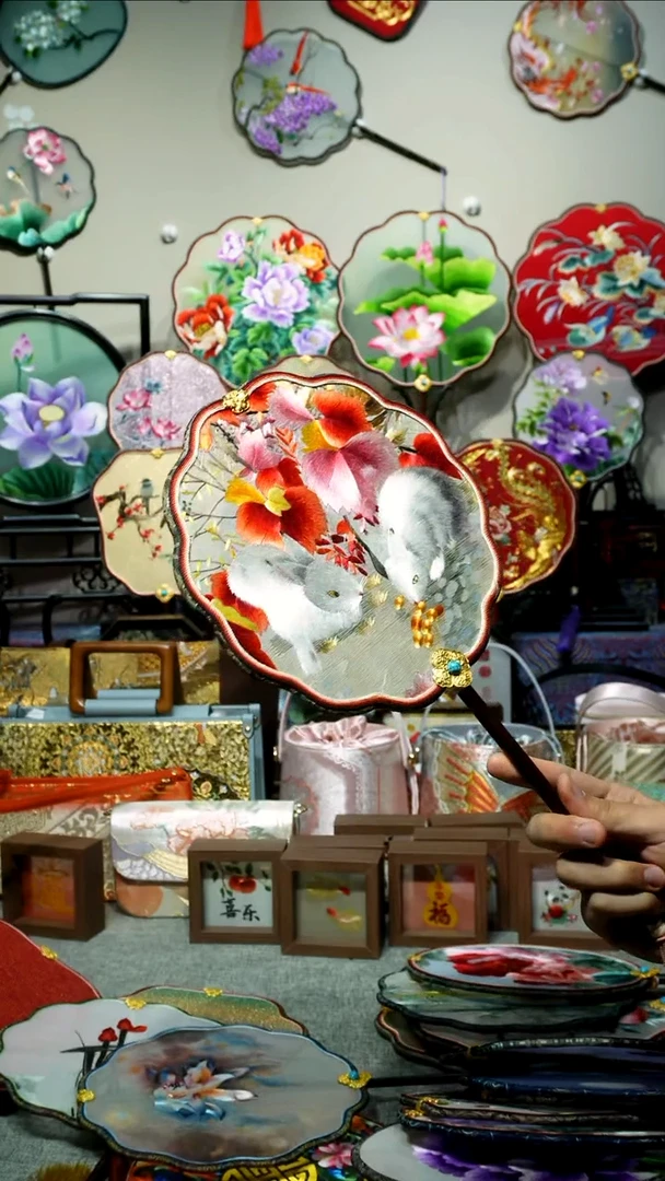 刺绣纯手工苏绣艺术品