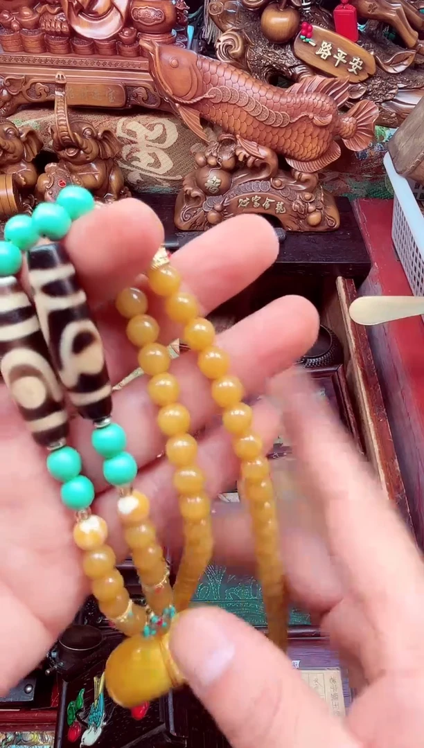 未镶嵌颈饰蜜蜡安哥精品专属链接t59