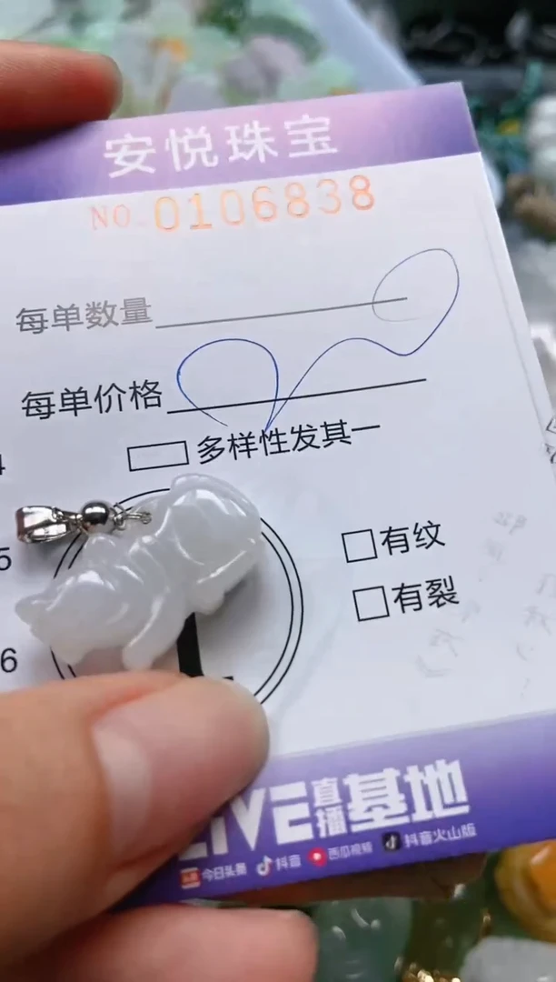 【闪购商品】翡翠颈饰未镶嵌闪购0106838