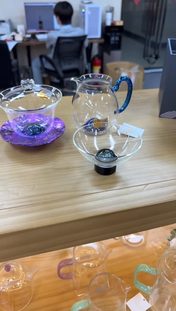 禾器斑斓曜辰星云紫+斑斓清悦+无包主人杯