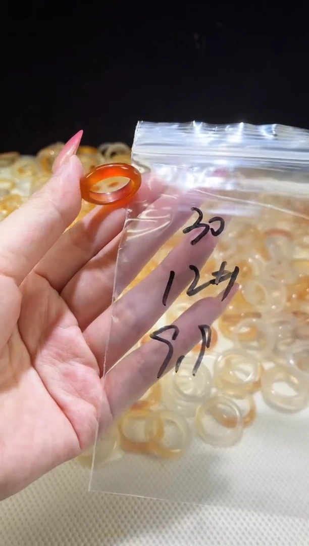 未镶嵌戒指玛瑙/玉髓30
