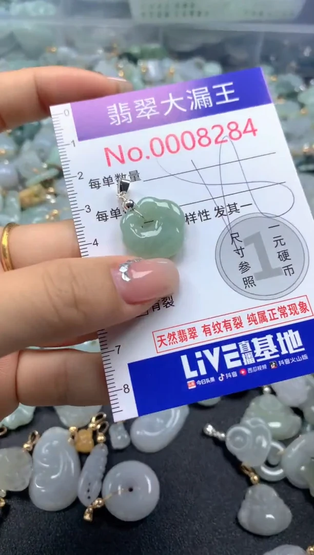颈饰未镶嵌翡翠8284