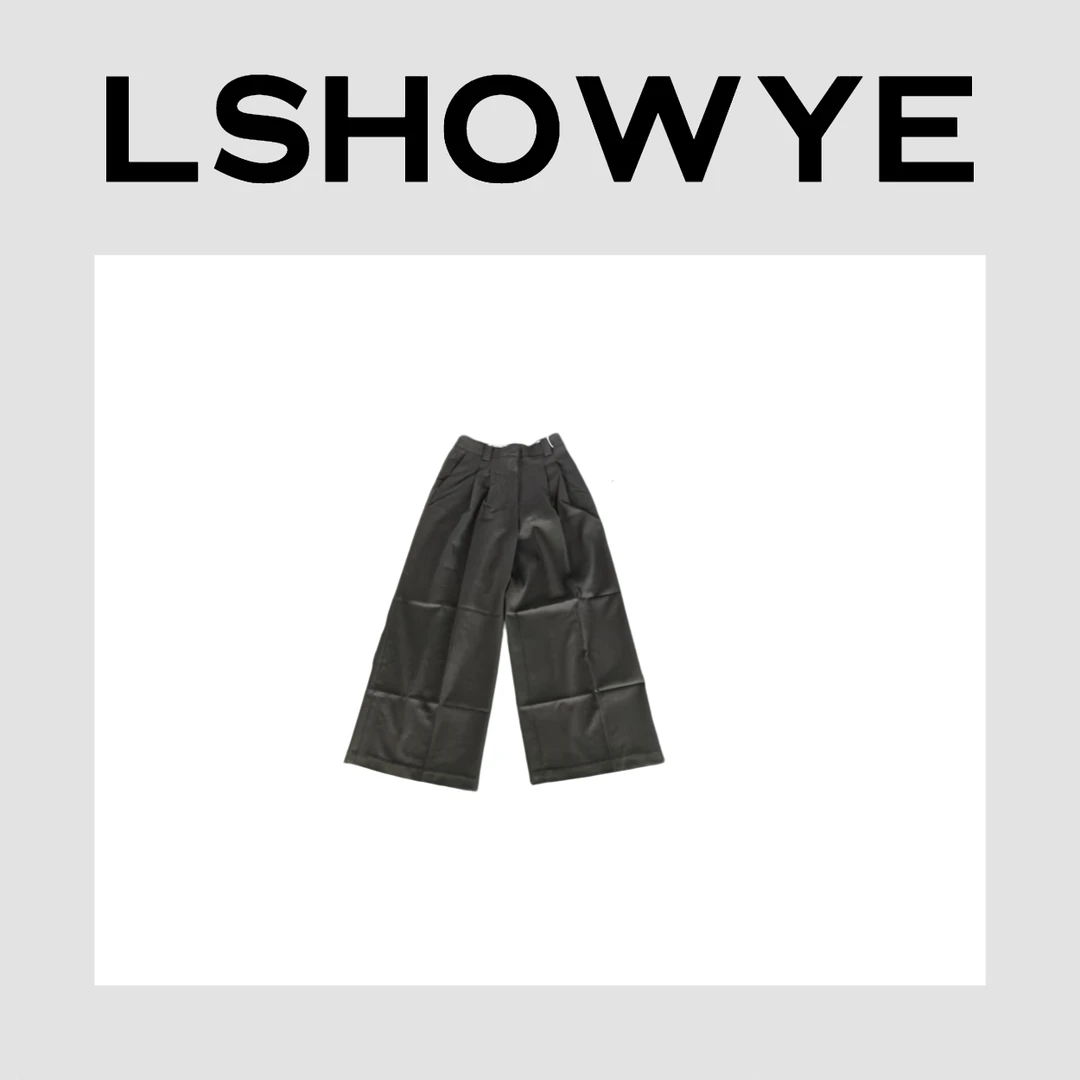 LSHOWYE｜高腰阔腿西裤 xbz0503