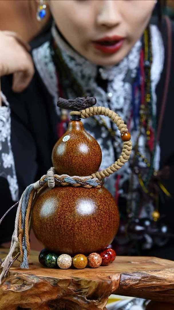 【闪购商品】363—光岳葫天然大漆酒葫芦不含漆珠