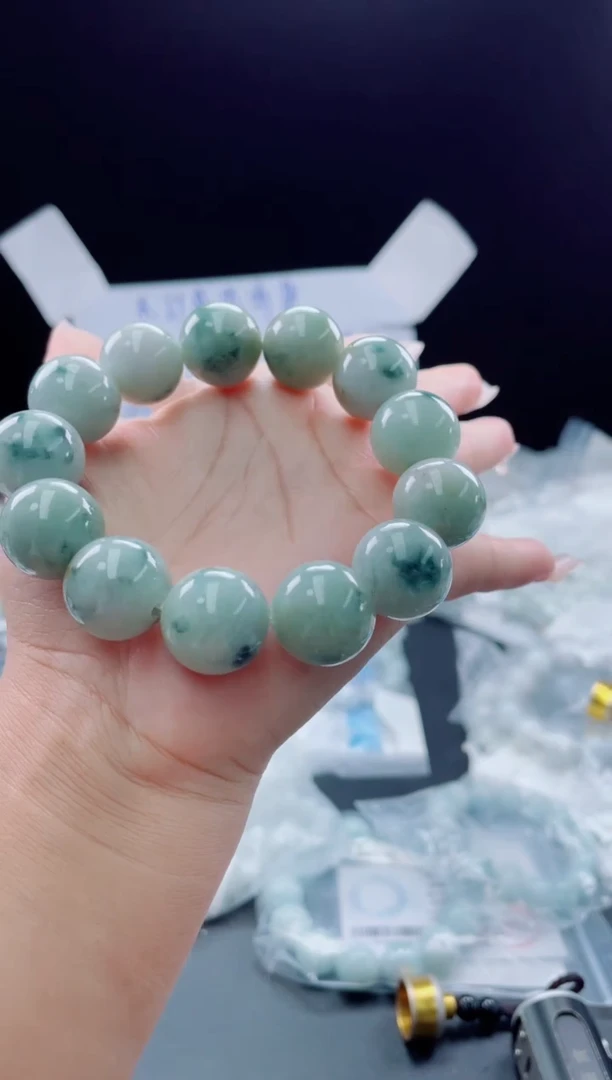 未镶嵌定制翡翠珠串