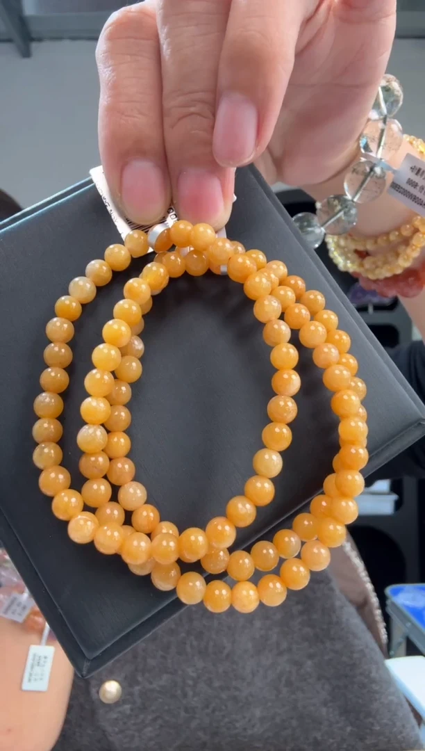 未镶嵌手链和田玉优1732 约6mm 多样性发一件