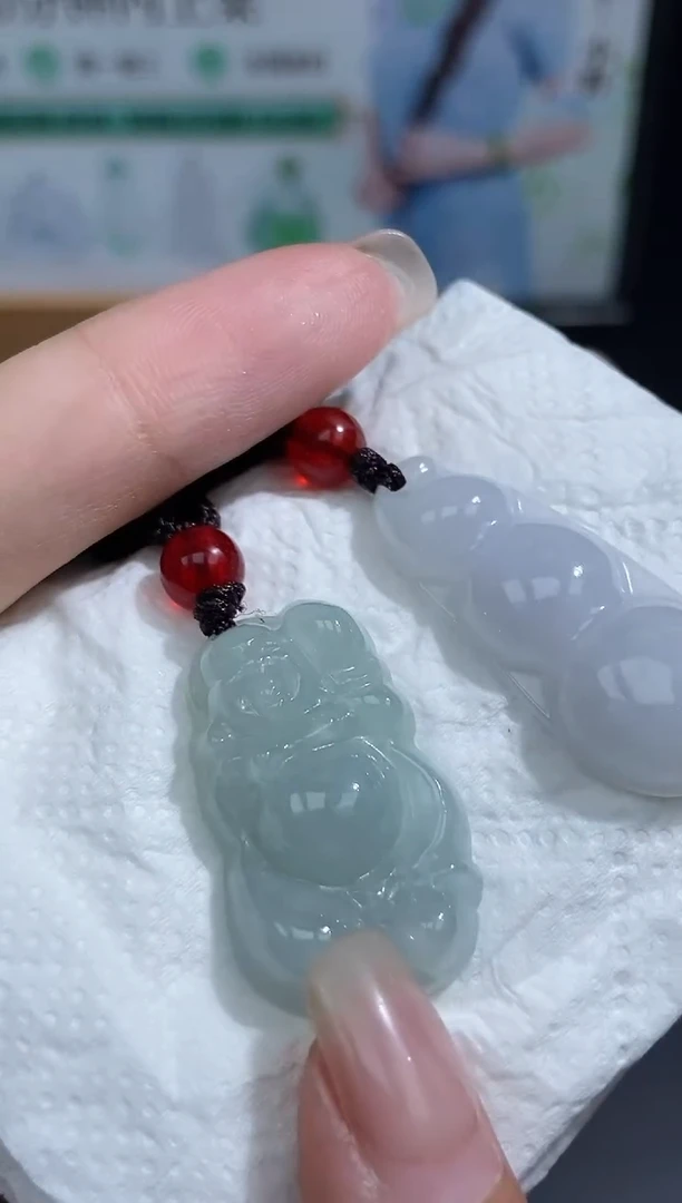 颈饰未镶嵌翡翠天然翡翠A货30