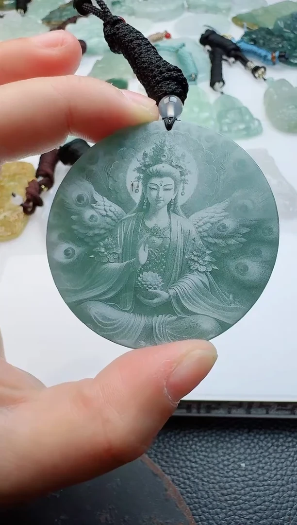 【闪购商品】翡翠颈饰未镶嵌多样性随机发其一