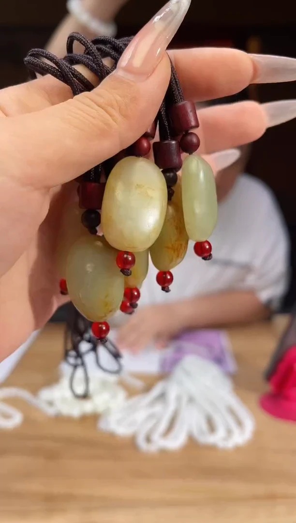 和田玉未镶嵌颈饰A716