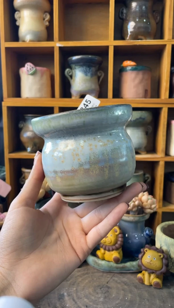 345内口10【多肉花盆多肉盆】