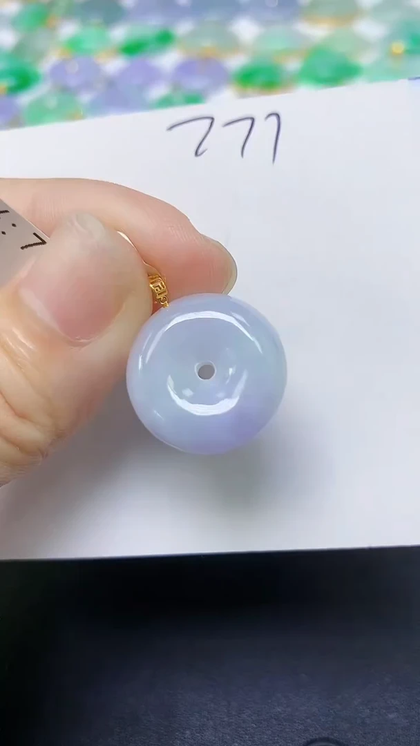 翡翠未镶嵌颈饰 天然缅甸翡翠A货