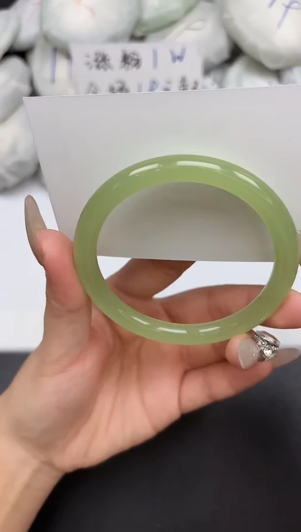 未镶嵌手镯石英质玉22-54-55