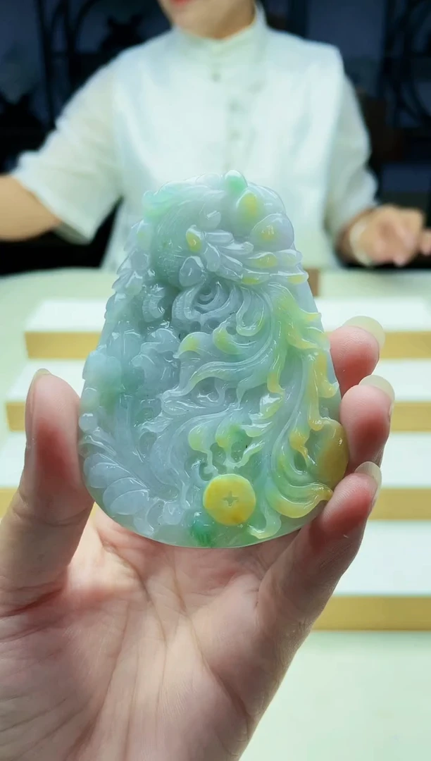 未镶嵌定制翡翠毛货09150252