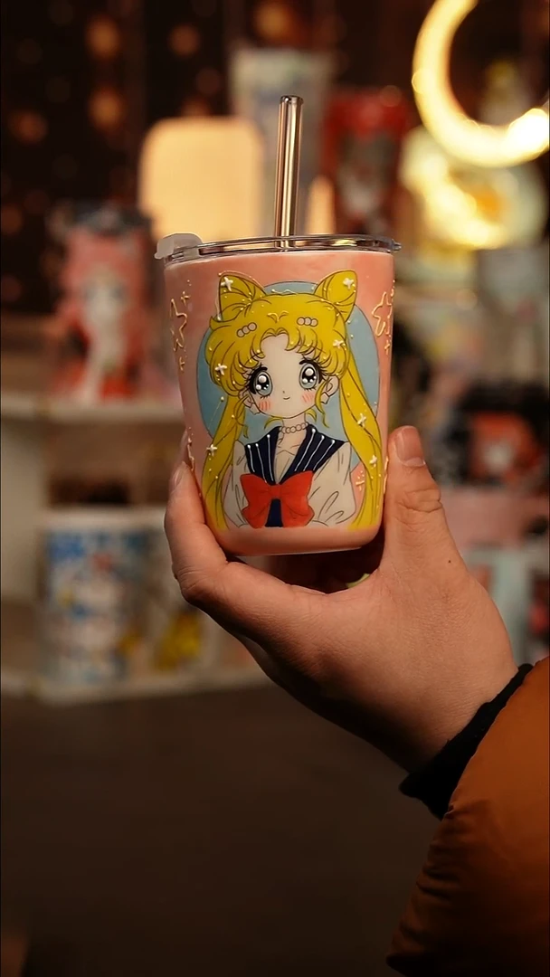 （(玉泥）景德镇手工手绘文创陶瓷杯