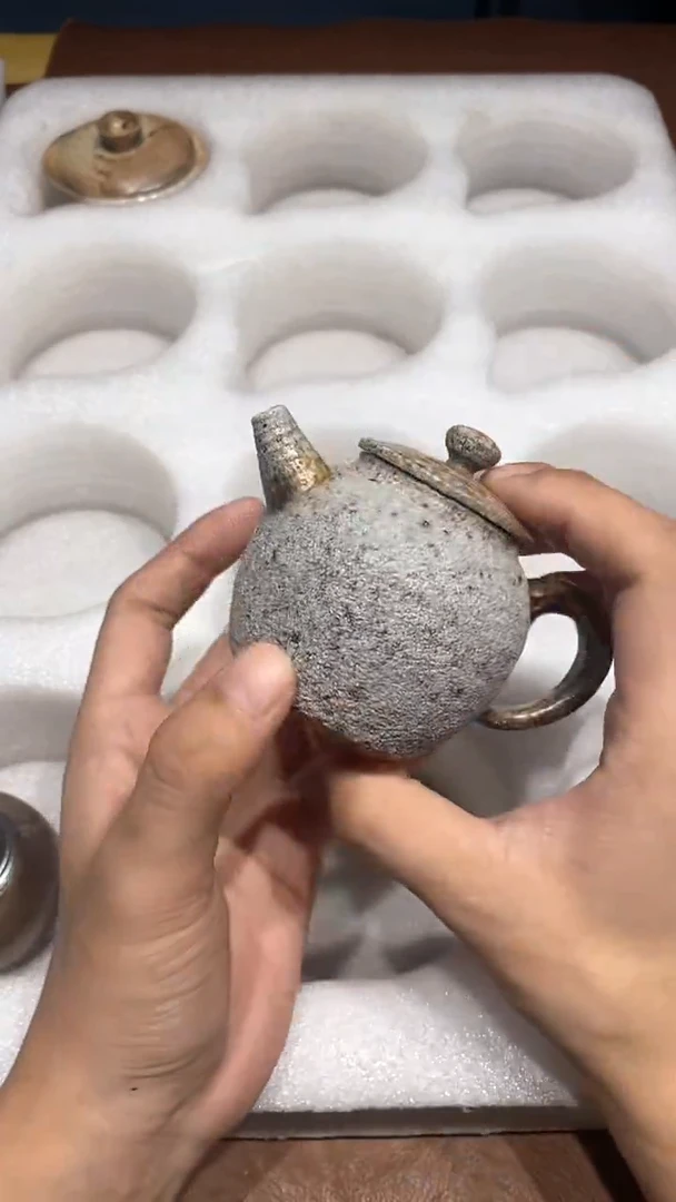 难**二奢瓷/瑞寅柴烧茶器（壶）334