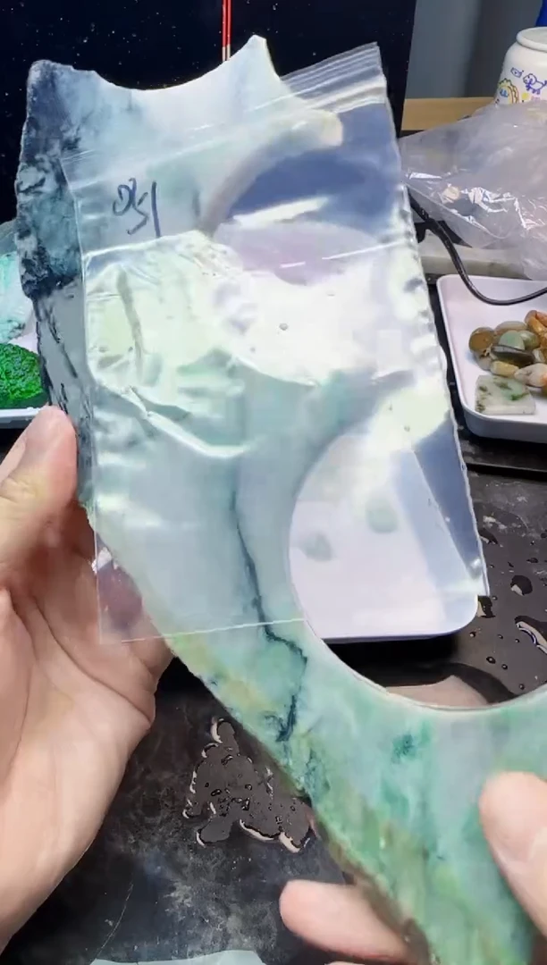 颈饰未镶嵌翡翠051天然A货翡翠