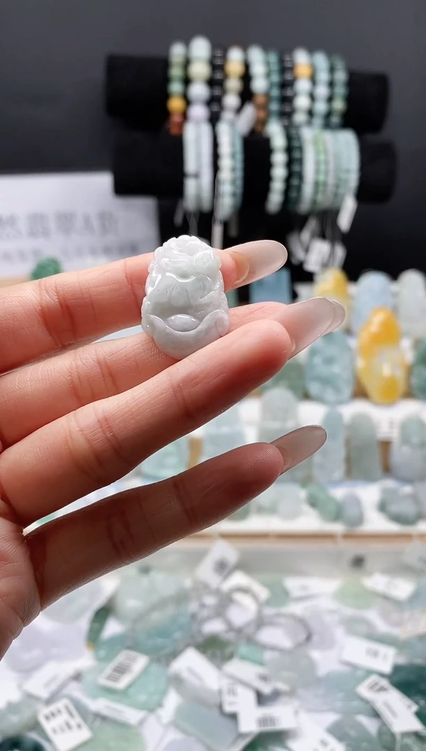 吊坠(不含链)未镶嵌翡翠112生肖兔