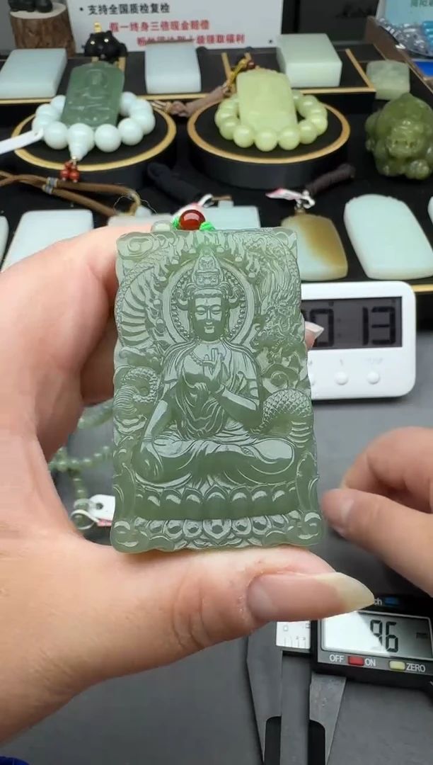 颈饰未镶嵌和田玉4