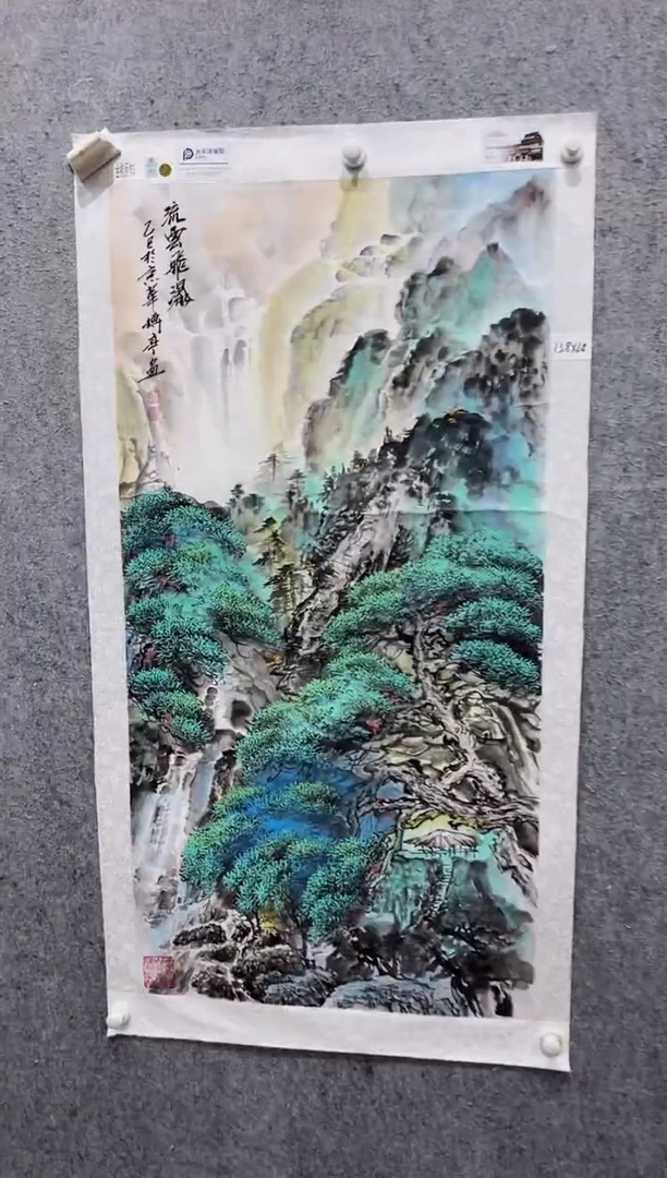 国画张传亭老师的作品3