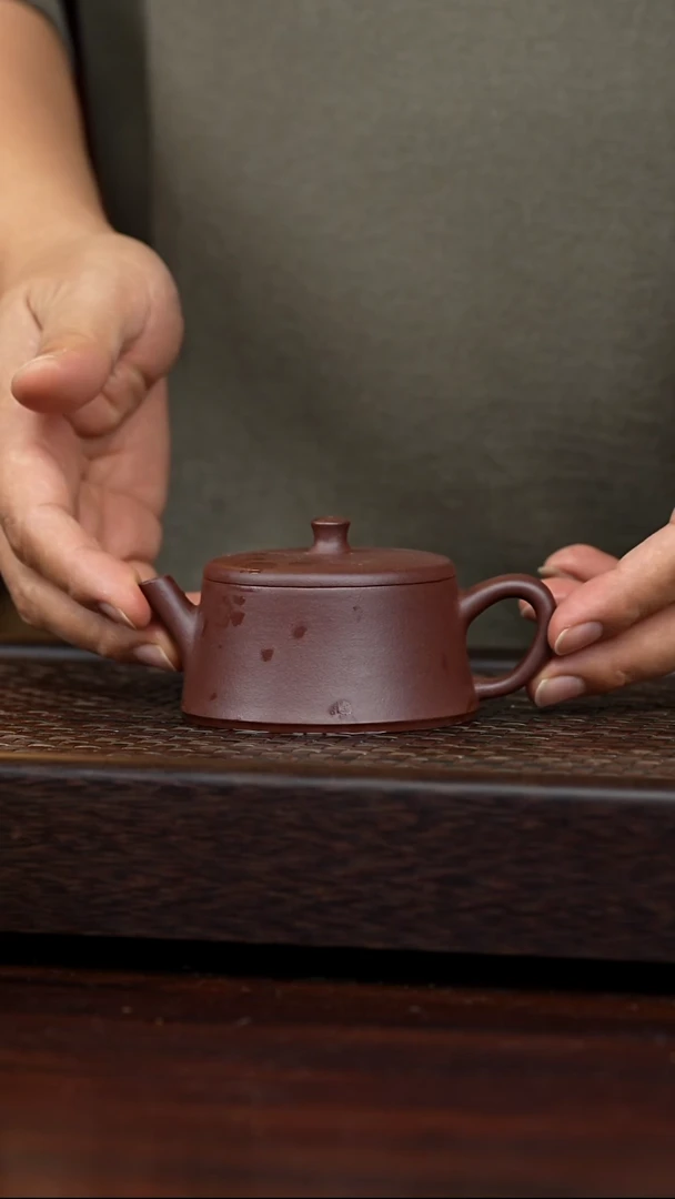 茶壶紫砂丹壶溢香紫砂壶微瑕130cc