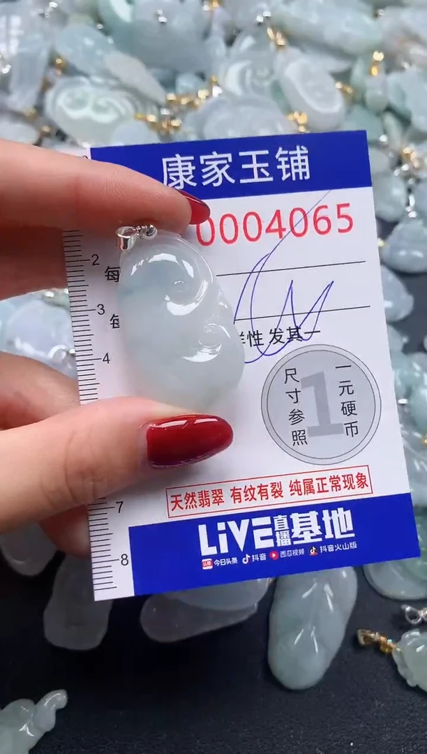 颈饰未镶嵌翡翠4065