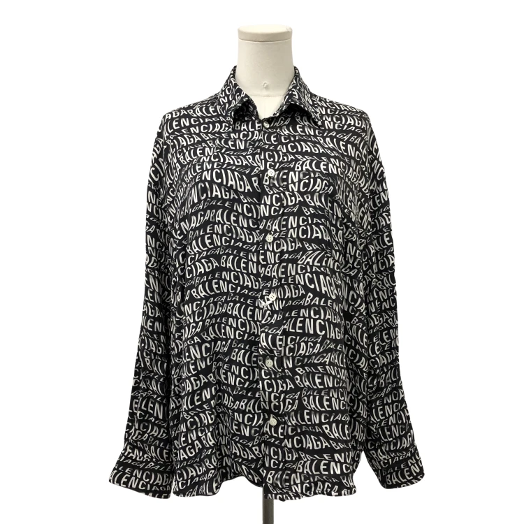 巴黎世家/衬衫/95新/粘胶纤维/[251028ZC0001]