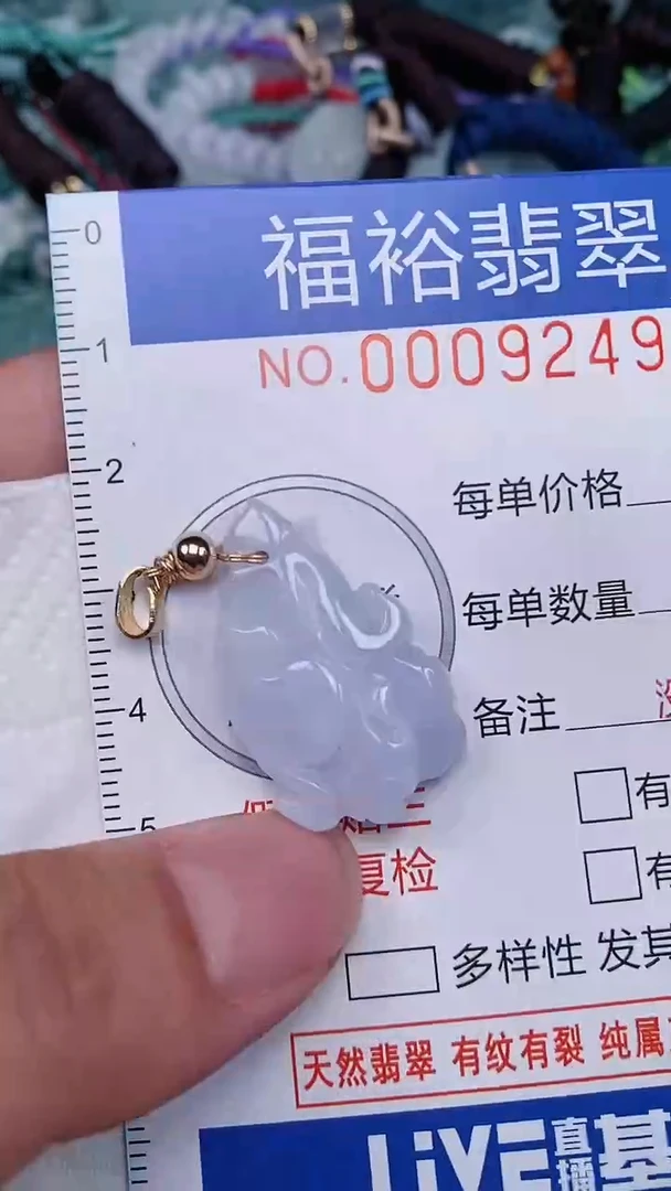 翡翠未镶嵌颈饰...0009249