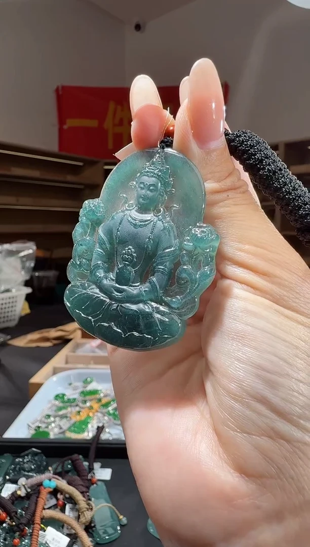 吊坠(不含链)未镶嵌翡翠度母
