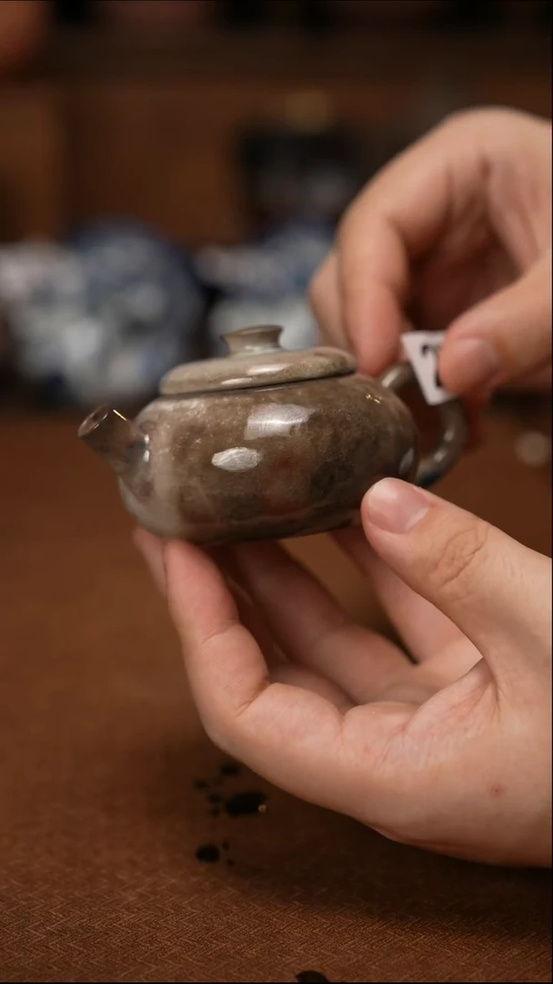 272柴烧自然落灰宝瓶