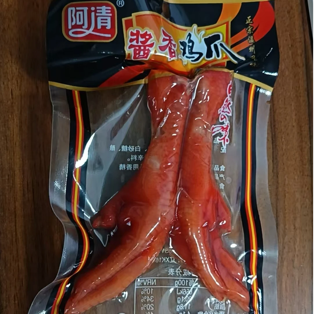 阿清酱香鸡爪70g