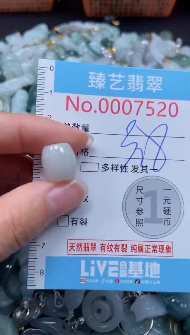 颈饰未镶嵌翡翠7520