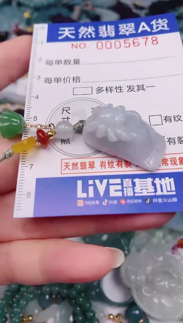 颈饰未镶嵌翡翠00005678