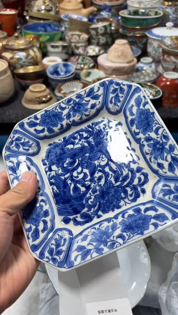 瓷片小***?夏目海外回流瓷器中古品。