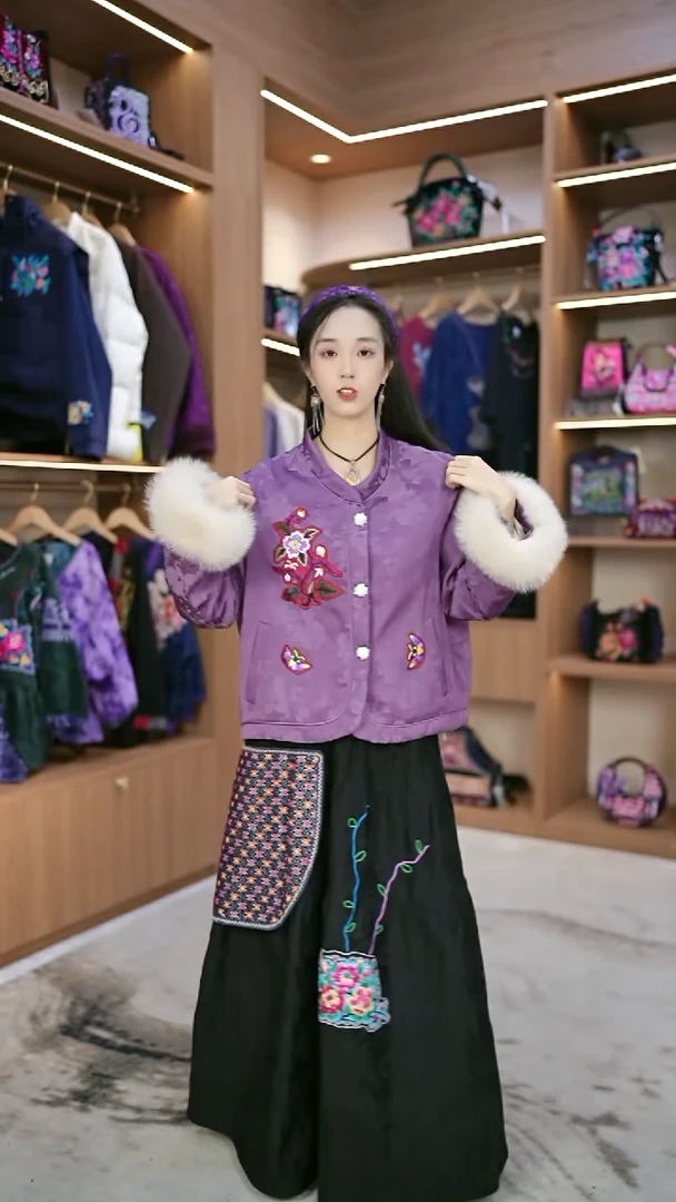 织绣L654黔东南苗族刺绣