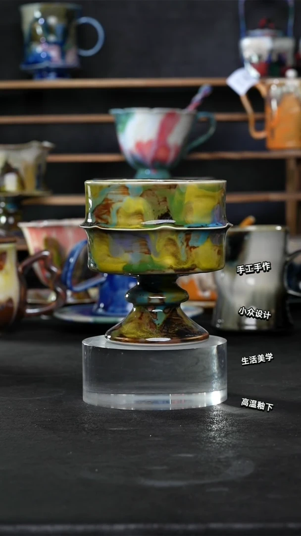 设计师款景德镇森涩手创陶瓷（食品级）372