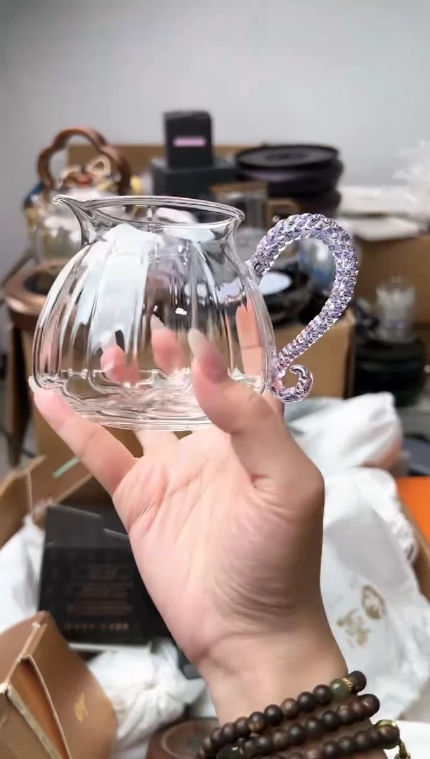 禾墨清莲茶海浅紫色