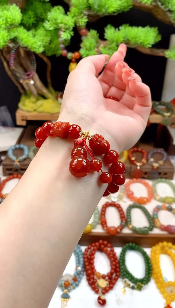 未镶嵌玛瑙手饰葫芦999