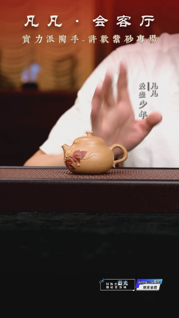凡凡会客厅紫砂壶 35
