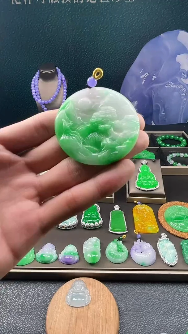 满色吊坠 所见即所得！