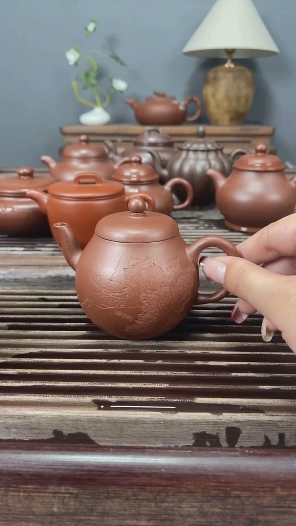 茶壶紫砂高梨形