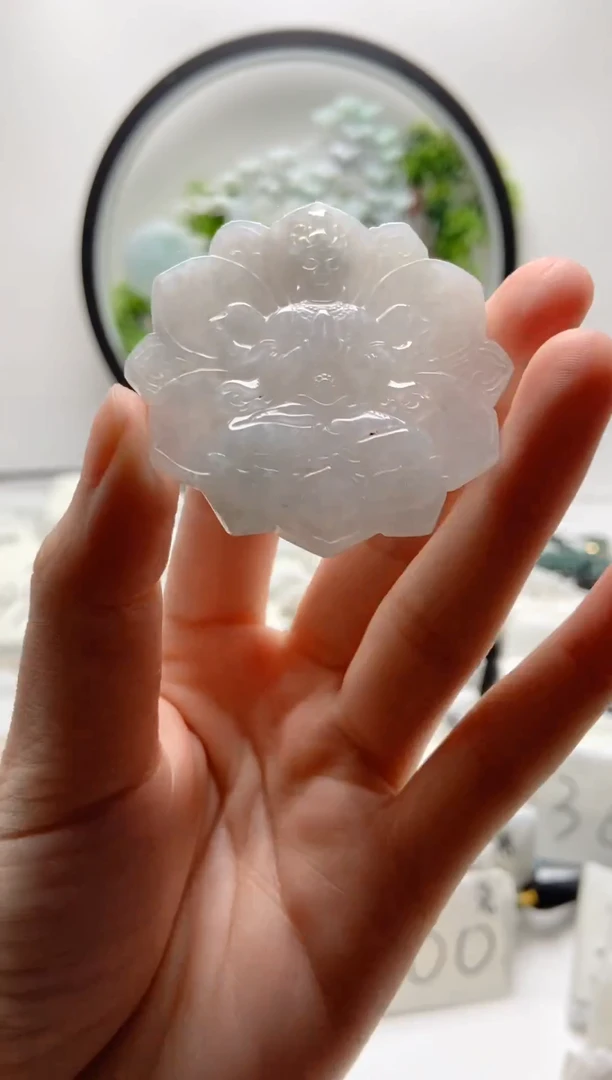 翡翠未镶嵌颈饰挂件[品质一般能接受再拍]