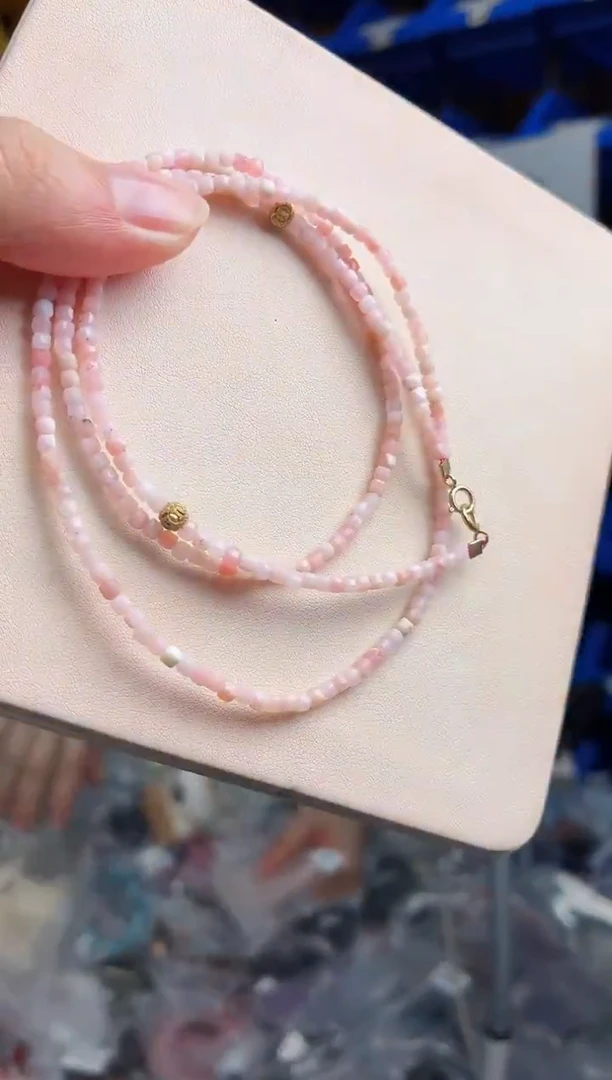 未镶嵌欧泊项链934