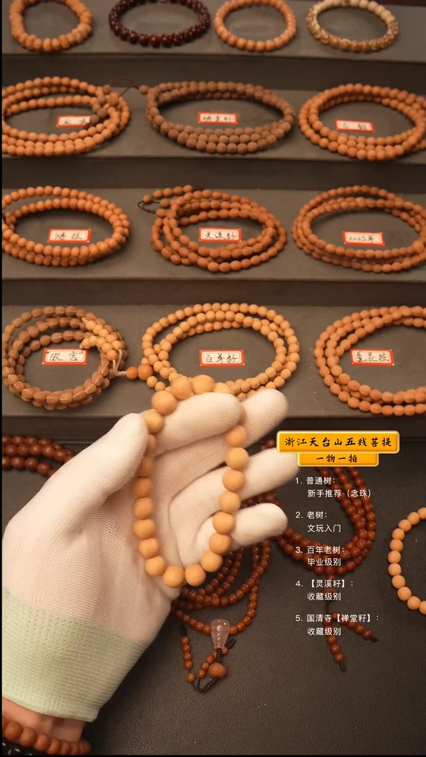 吊坠五线菩提手串