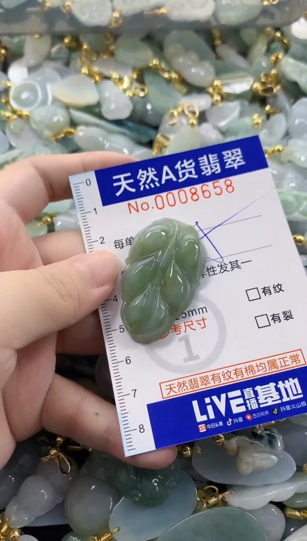 颈饰未镶嵌翡翠天然A货翡翠