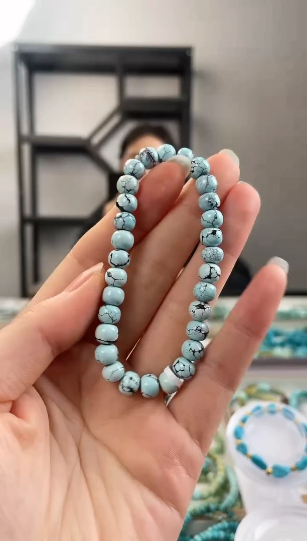 【闪购商品】绿松石珠宝奇石未镶嵌7+mm