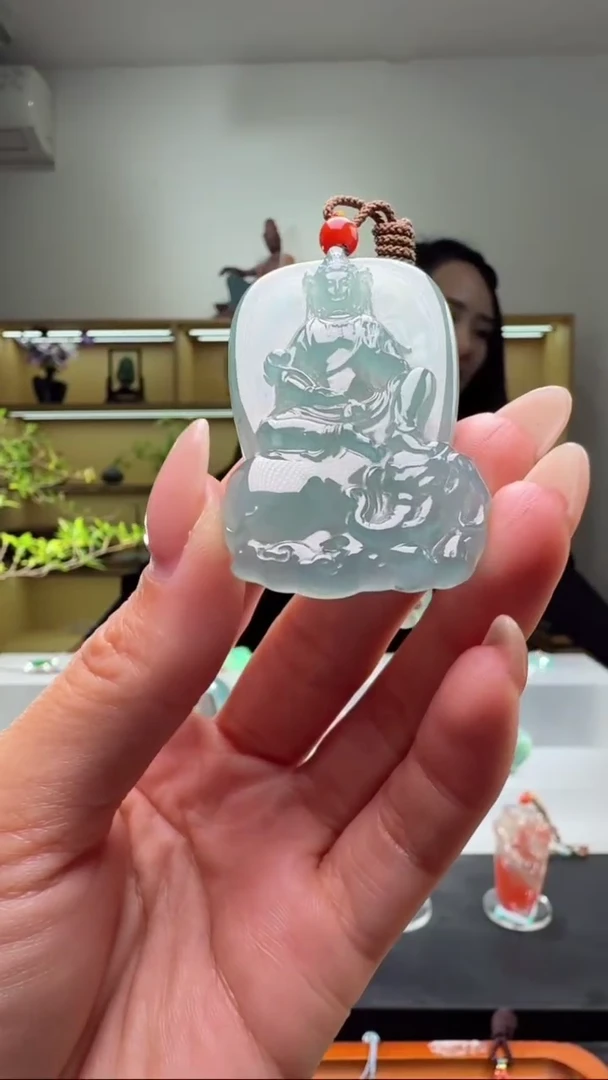 吊坠(不含链)未镶嵌翡翠普贤