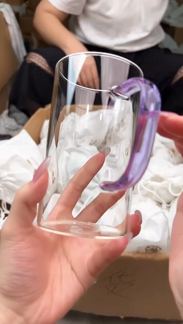 禾墨绿茶杯子浅紫色