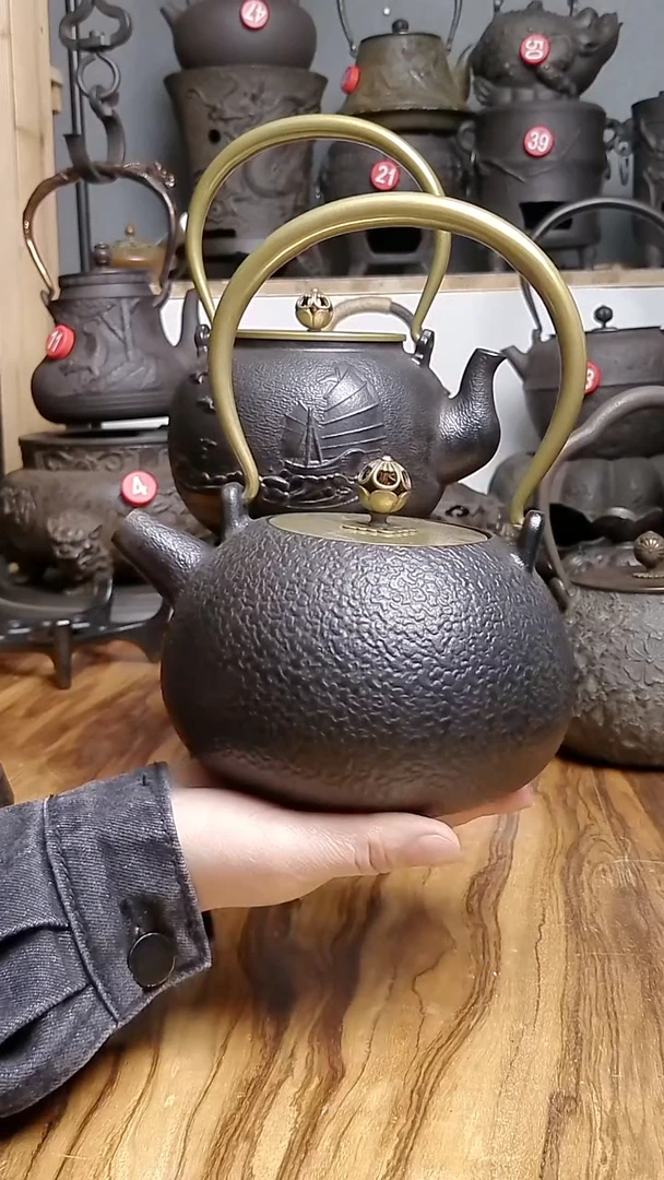 铸铁铁壶素壶1000毫升